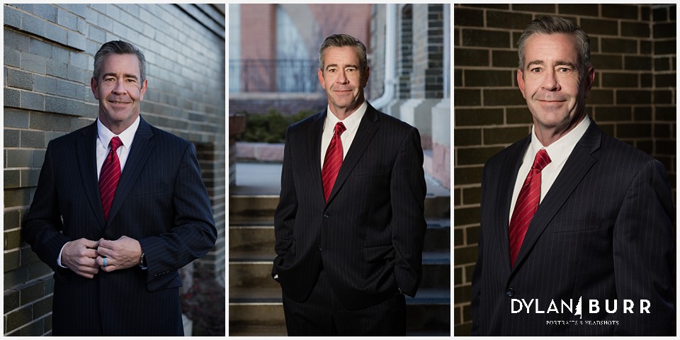 professional headshots for personal injury attorney Bill Boyle based in Littleton Colorado