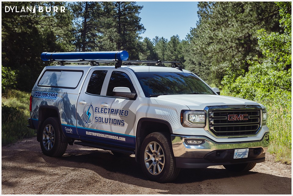 watercolor artist branding photo session