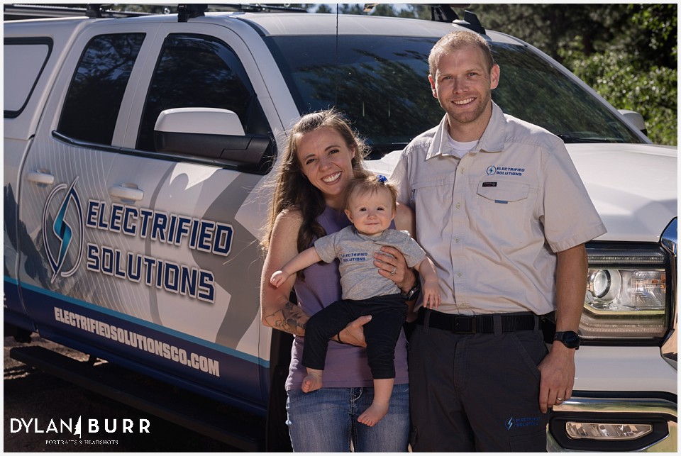 fun headshots and promotional photos for award winning watercolor artist