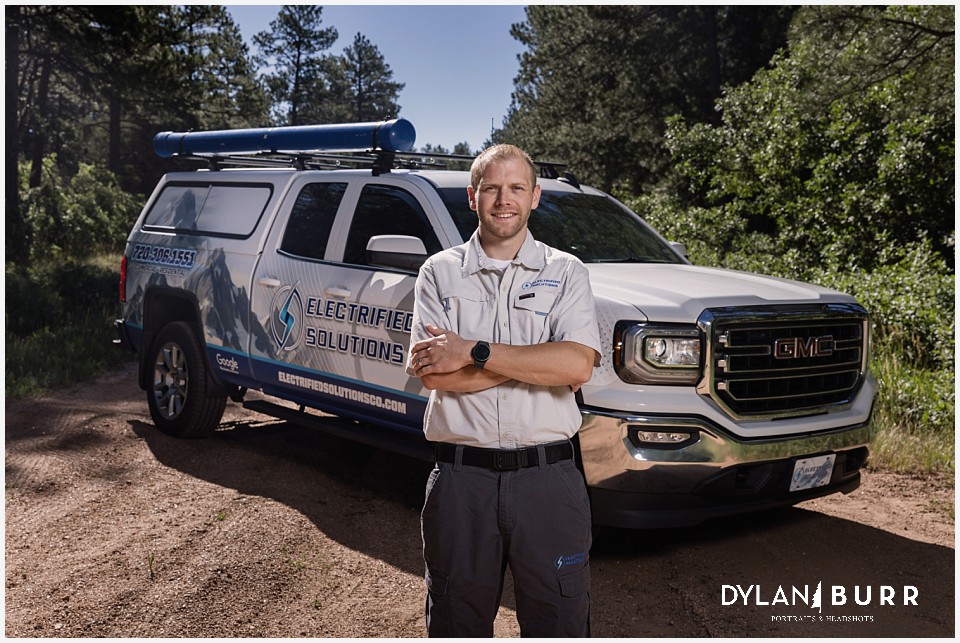 electrician branding photography session electrified solutions