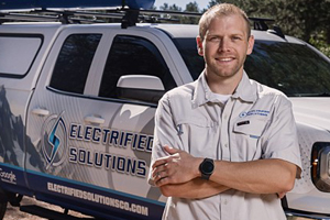 Electrified Solutions branding photography session