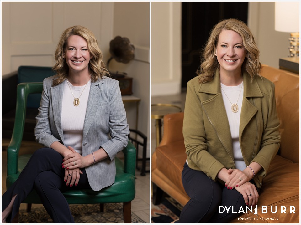 approachable female headshots and branding photos of negotiation consultant