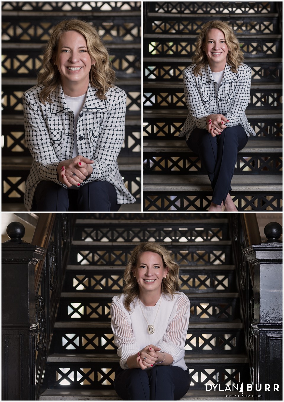 stylish and fun womens headshots and business portraits