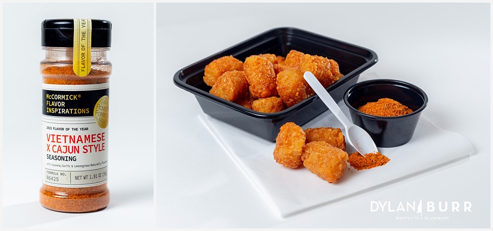 smashburger mccormicks seasoning of the year 2023 vietnamese x canjun style product photography