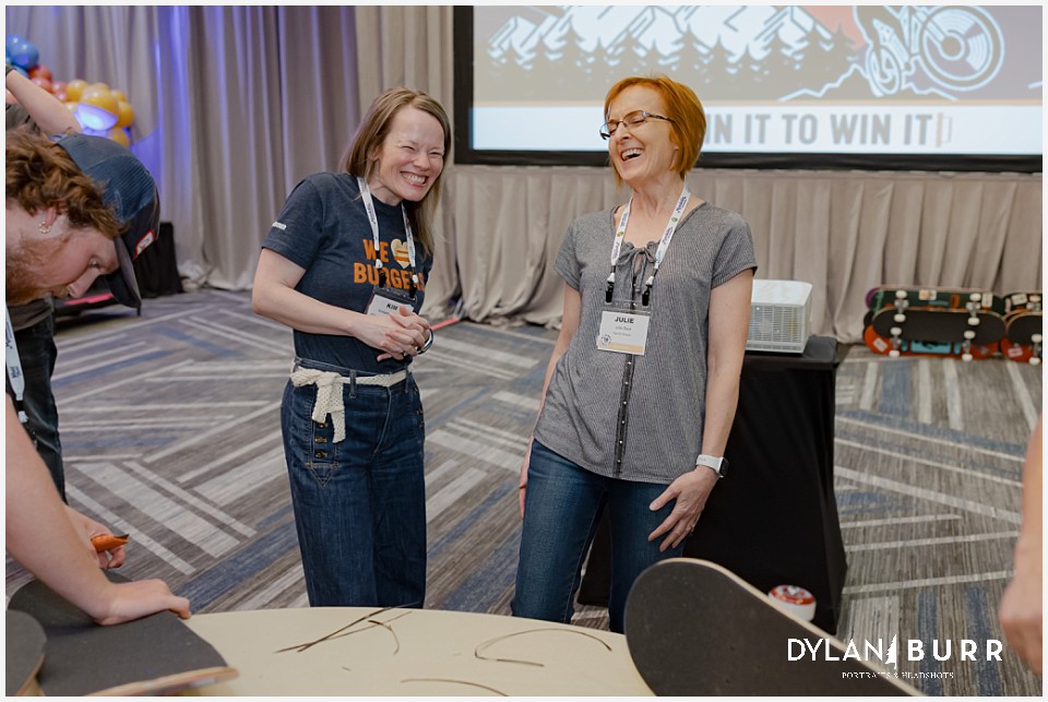 authentic moments during the conference