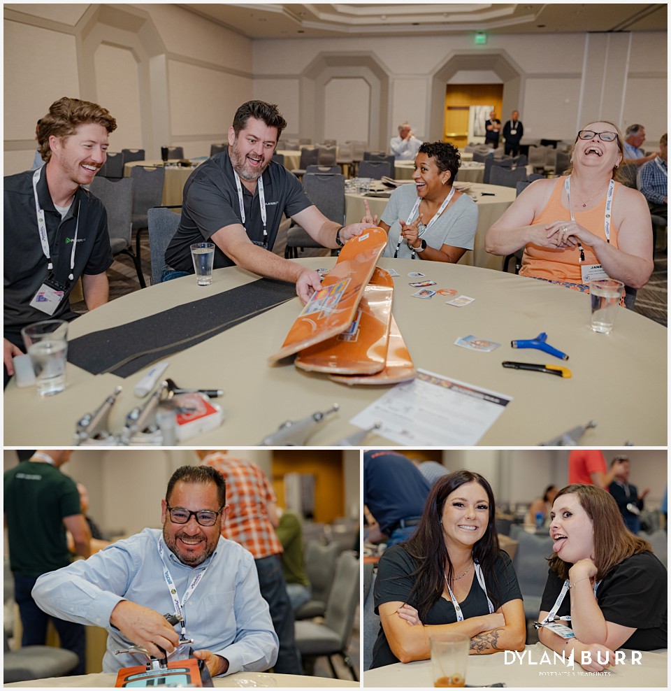unique candids relaxed attendees breakout session