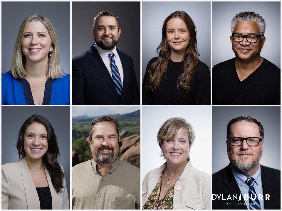 headshot photographer in denver with portable studio